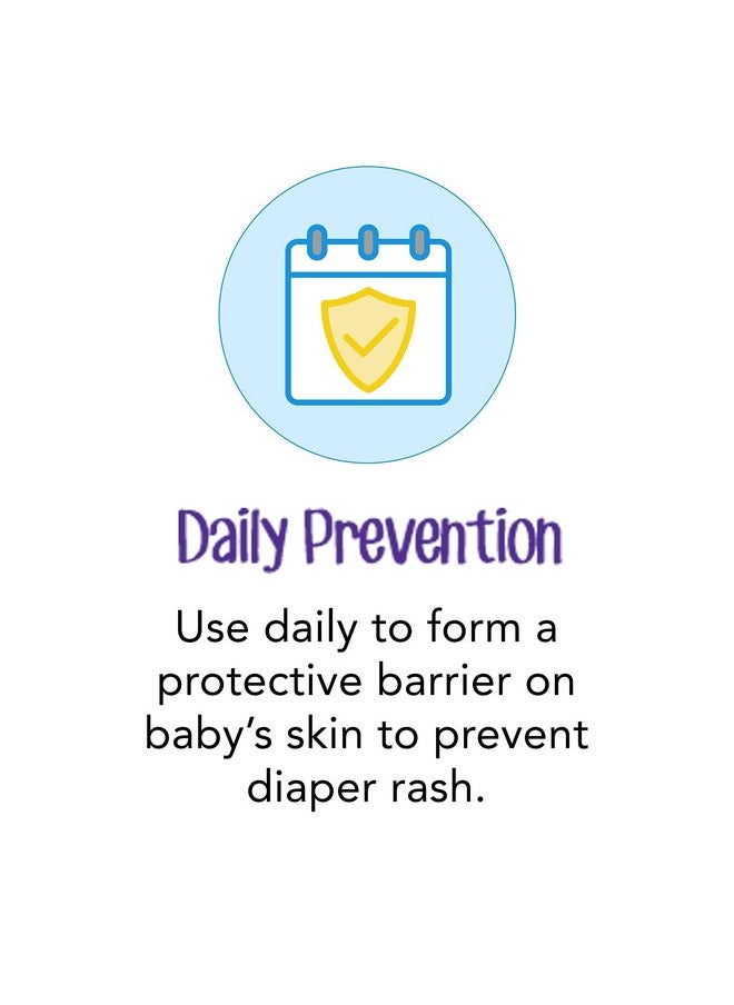 Desitin Daily Defense Baby Diaper Rash Cream with Zinc Oxide to Treat & Prevent diaper rash, Travel Size, 2 oz.