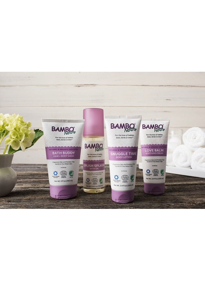 Bambo Nature Splish Splash Bath Oil, 4.9 fl oz, 6 Count (1 Pack of 6 Bottles)
