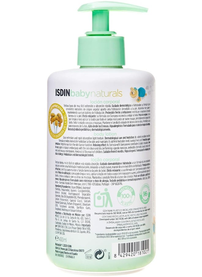 BABY NATURALS body lotion 400 ml