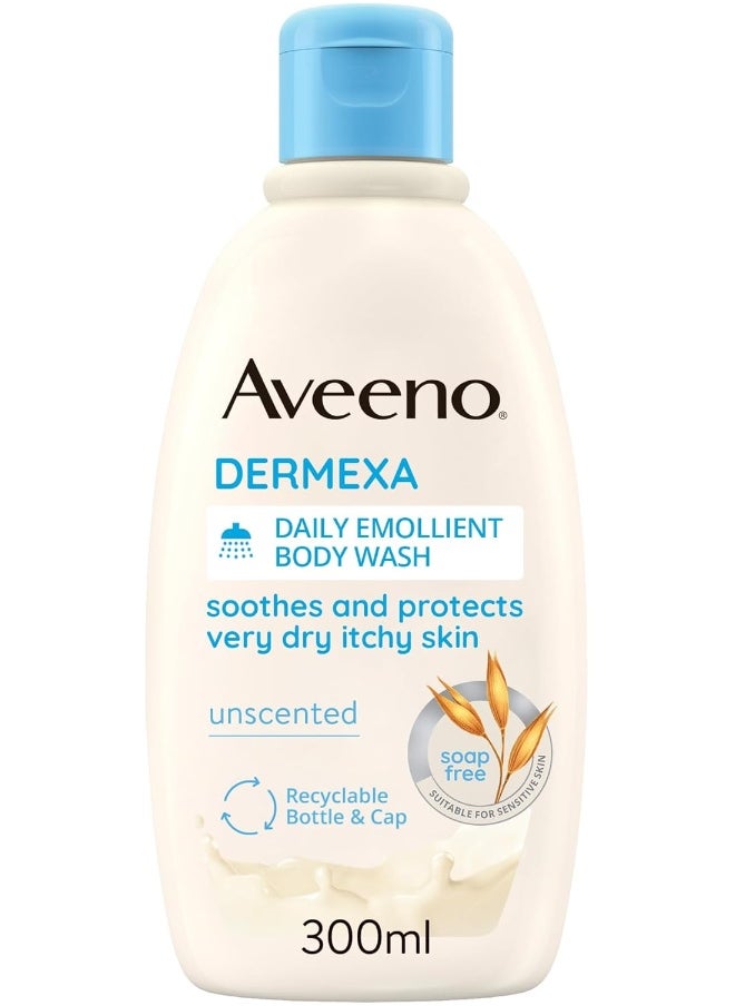 Aveeno Emollient Body Wash Dermexa, 300 ml