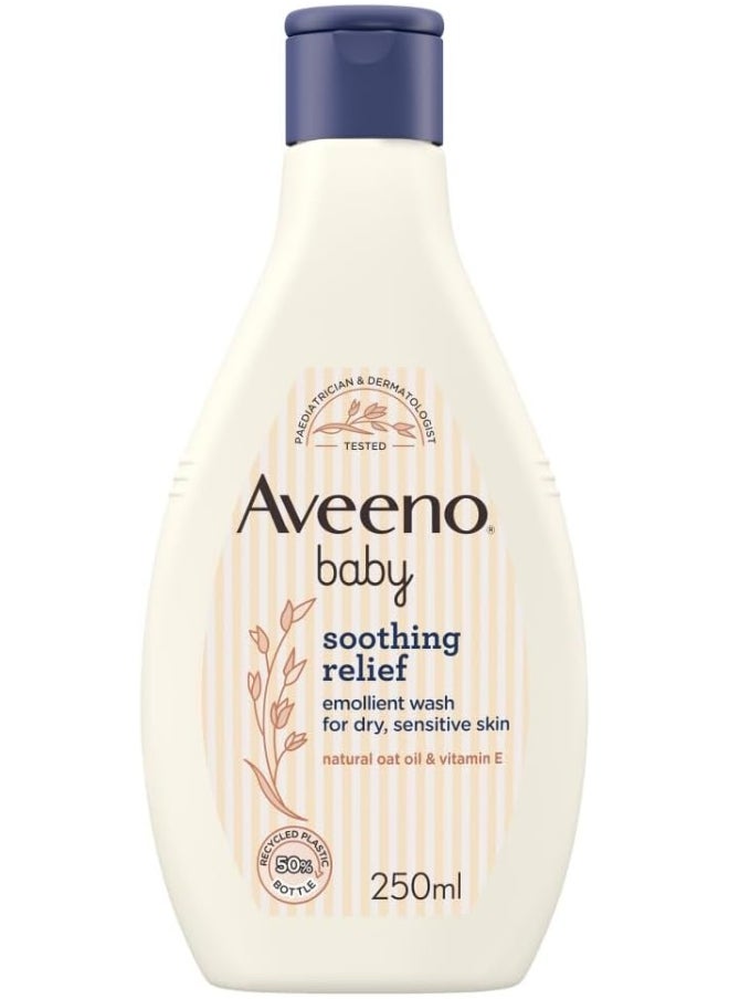 Aveeno Baby Soothing Relief Emollient Wash, 250ml