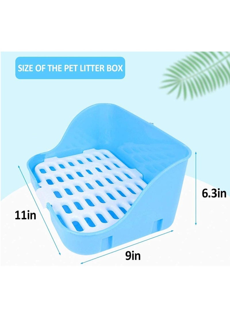 Rabbit Litter Box Easy to Clean, Learning to Use the Toilet, for Small AnimalsRabbitsG uinea P IGsFerrets