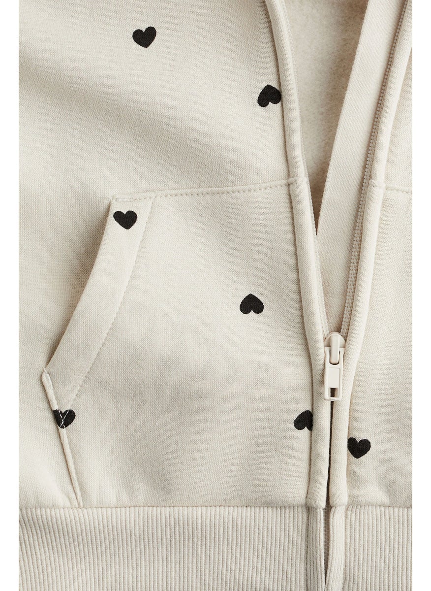 Oversized Zip-Through Hoodie