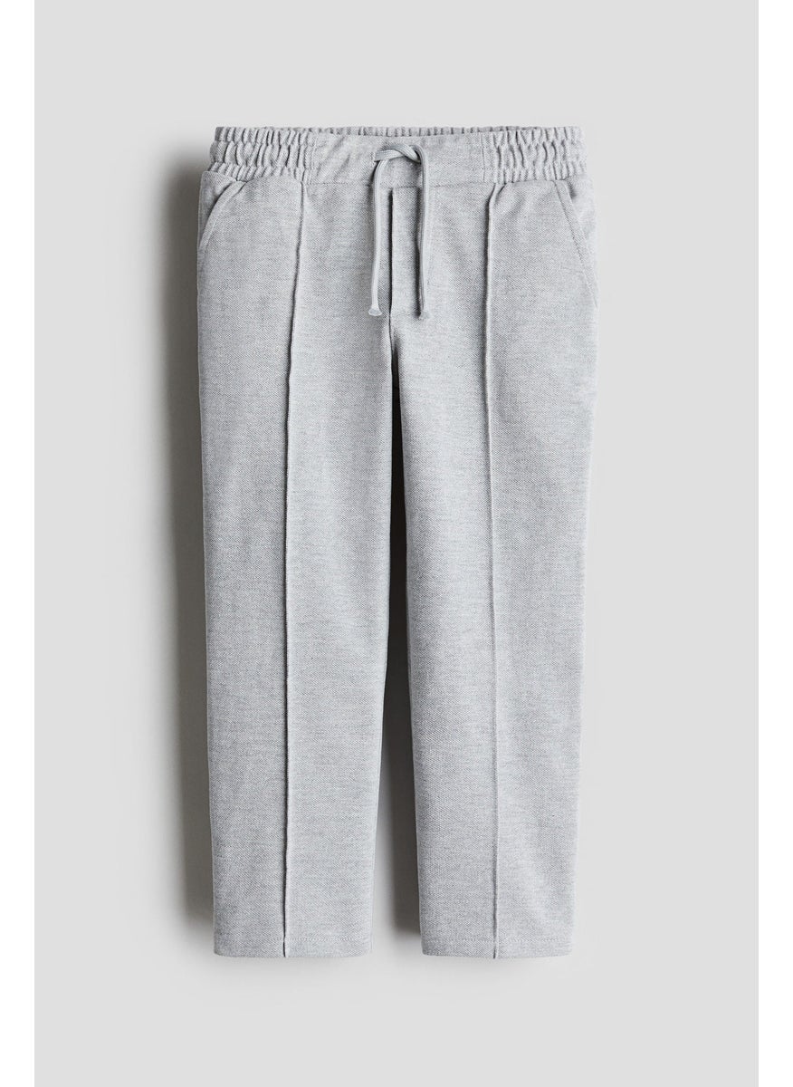 Piqué Trousers