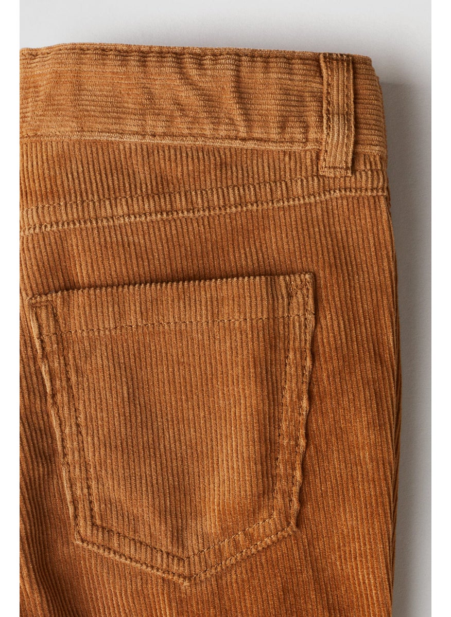 Slim Fit Corduroy Trousers