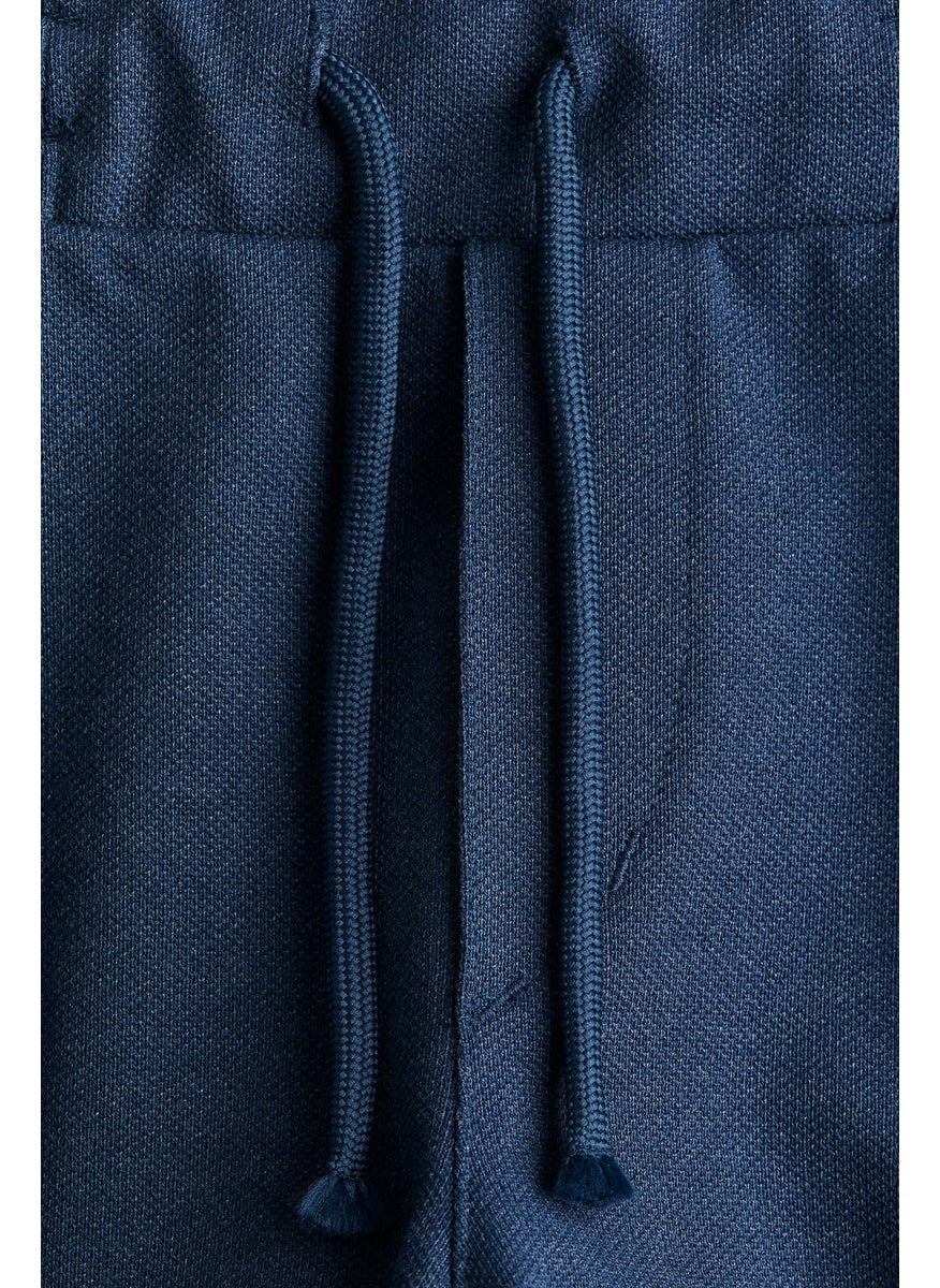 Piqué Trousers