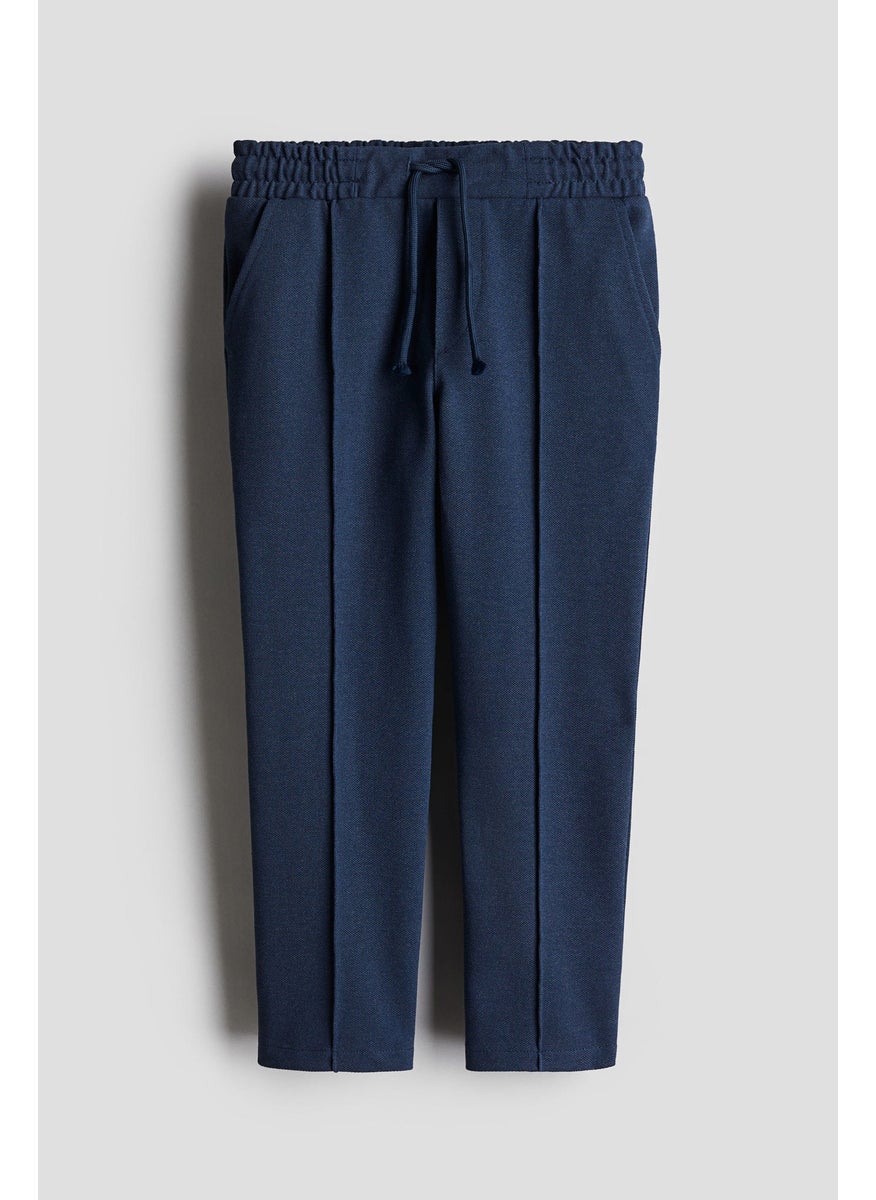 Piqué Trousers