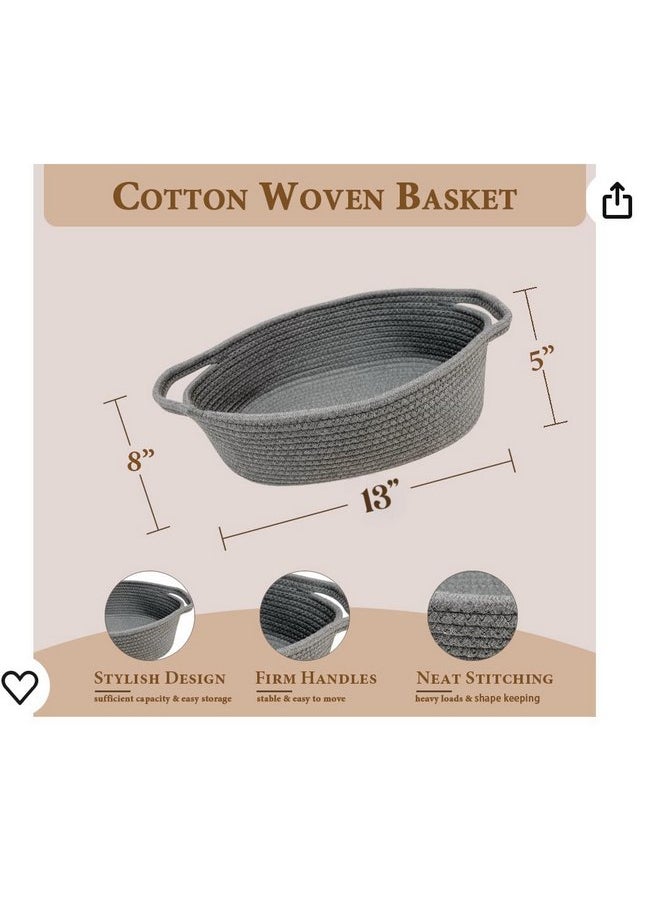 GIFTEXPRESS Gray Woven Basket - 13