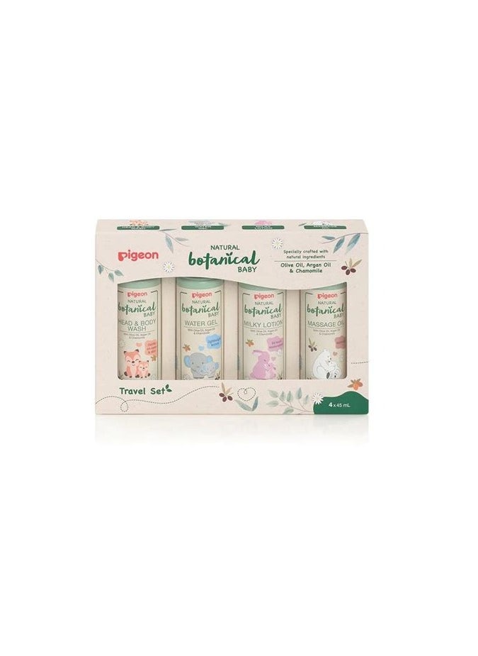 Pigeon Natural Botanical Baby Travel Set