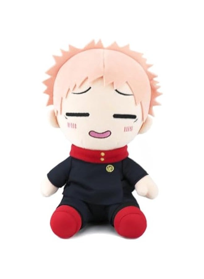 Anime JJK Geto Suguru Plush Figure 23cm Itadori Yuji Fushiguro Megumi Cute Soft Stuffed Figure Pillow Cushion for Sofa Home Decoration Collection Gift