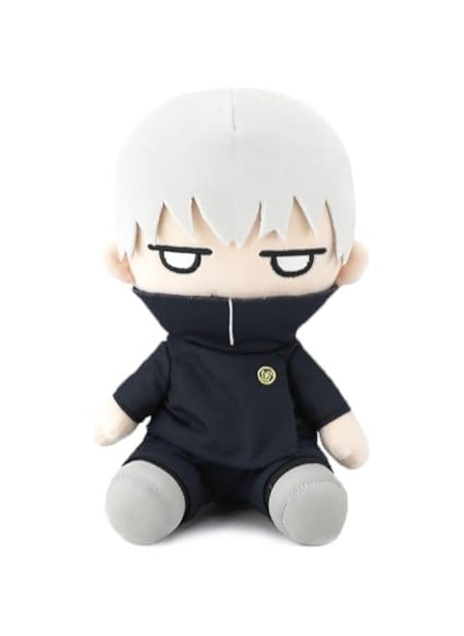 Anime JJK Geto Suguru Plush Figure 23cm Itadori Yuji Fushiguro Megumi Cute Soft Stuffed Figure Pillow Cushion for Sofa Home Decoration Collection Gift