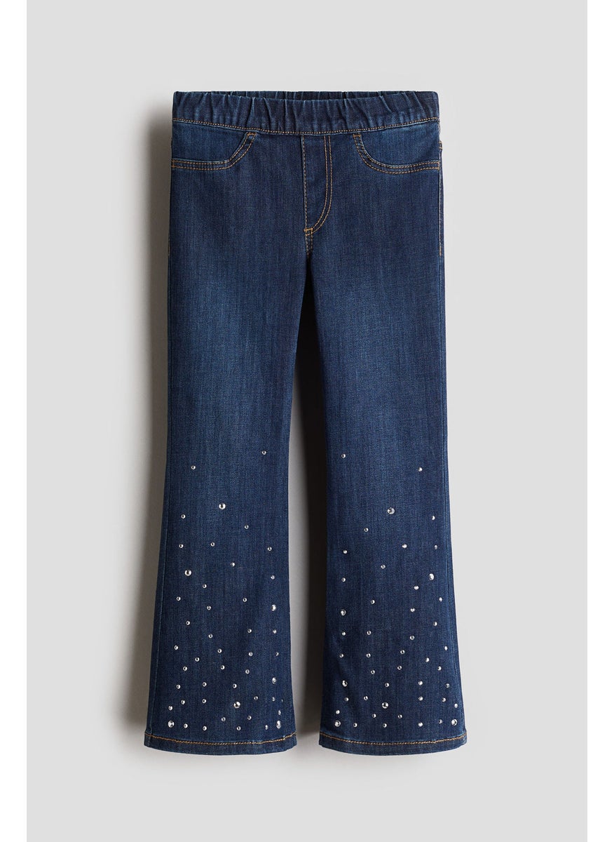 Embellished Denim Jeggings