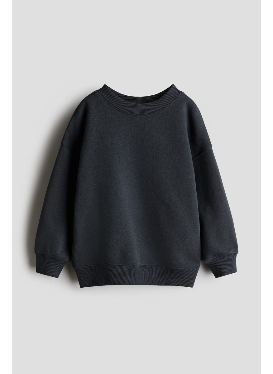 Oversized Crew-Neck Sweatshirt