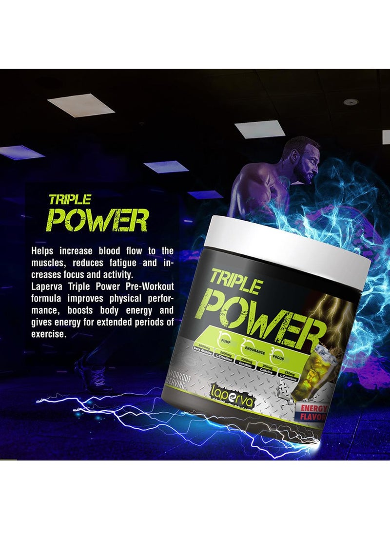 Laperva Triple Power 30 Servings Energy Flavour 300g