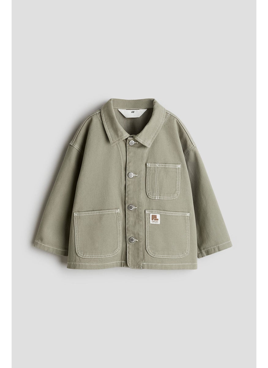 Cotton Twill Shacket