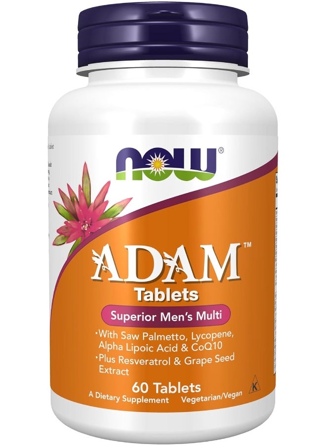 Now Adam Men Multiple Tablets - 60 Tablets