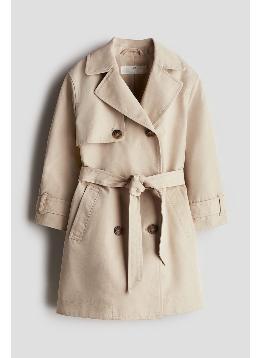 Double-Breasted Trench Coat