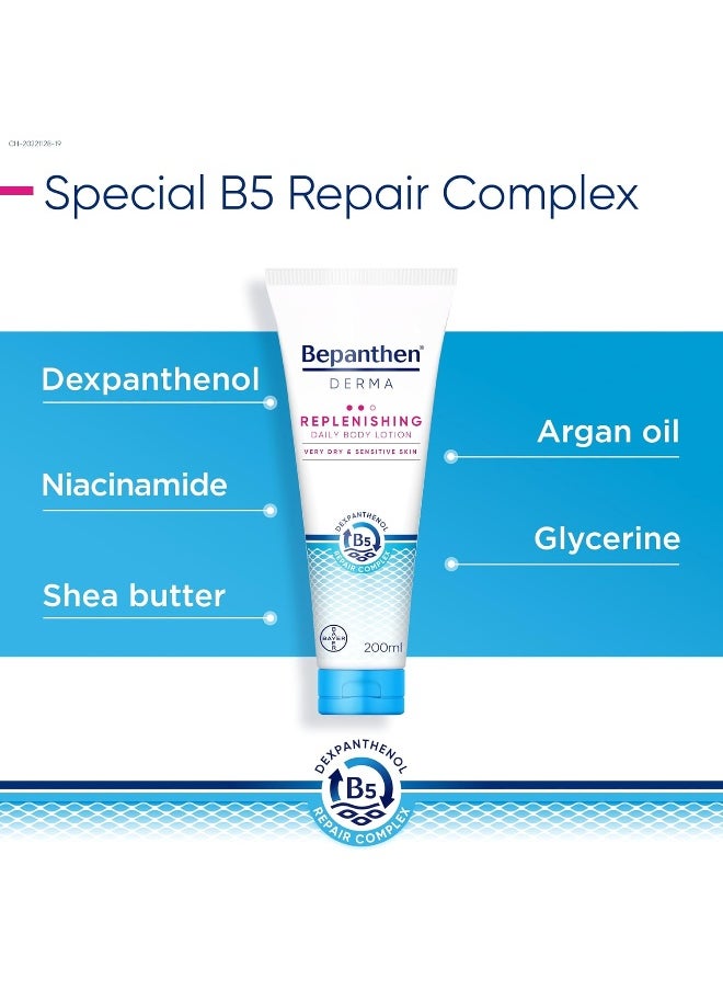 Bepanthen DERMA Replenishing Body Lotion 200ml