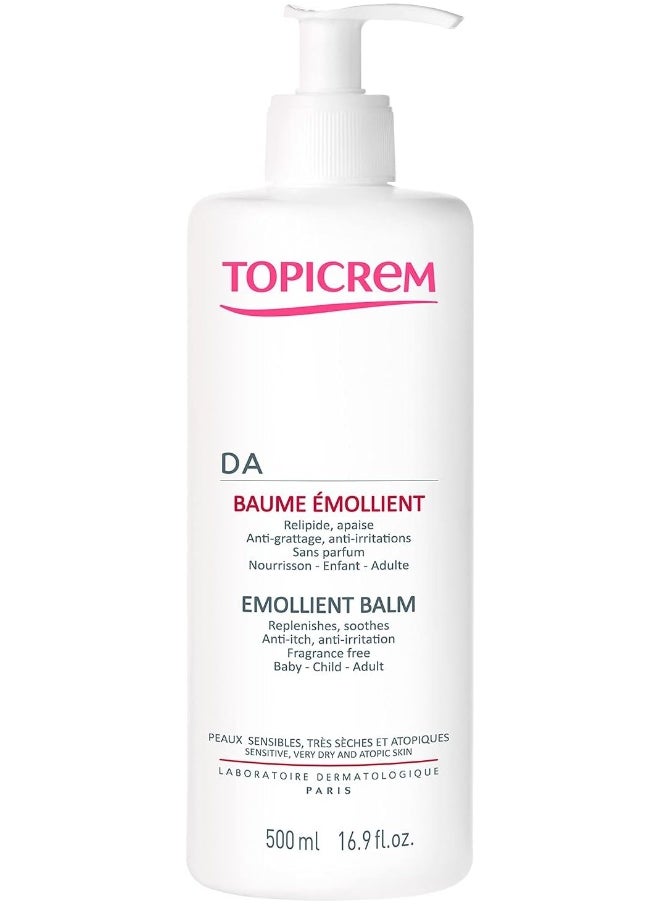 Topicrem Atopic Skin AD Emollient Balm 500ml