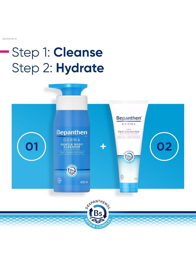 Bepanthen DERMA Replenishing Body Lotion 400ml
