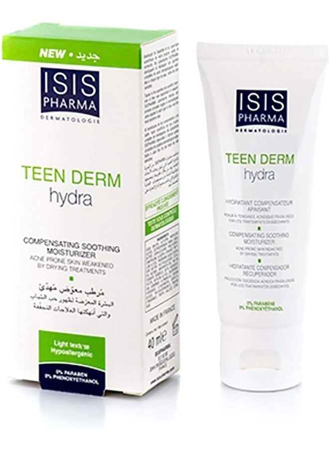 ISIS Pharma Teen Derm Hydra Compensating Soothing Moisturizer 40ml