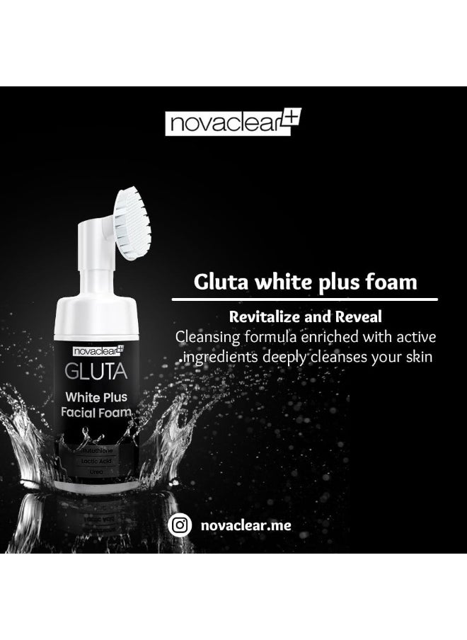 Novaclear Gluta White Plus Facial Foam 100 ml