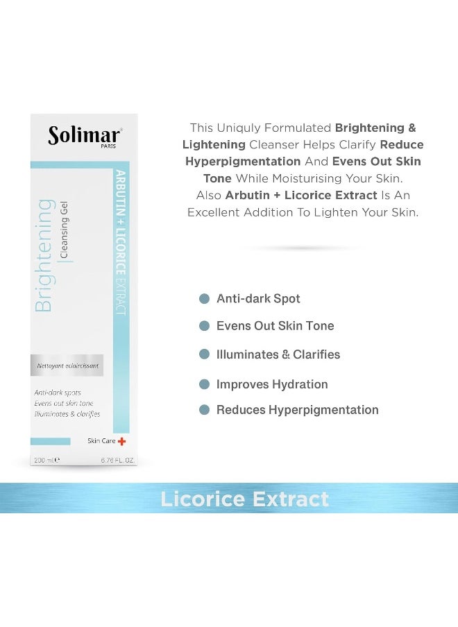 Solimar Paris Brightening Cleansing Gel 200 ml