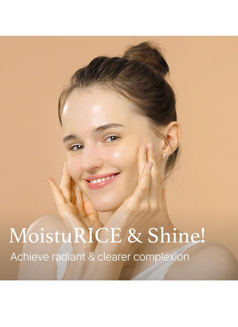 I'm from Rice Whip Facial Cleanser, low-pH Korean Rice Water Face Wash for sensitive, dry skin, Gentle Face Wash for Hydrating & Moisturizing, Creamy Lather, Makeup Remover (5.07 Fl Oz)