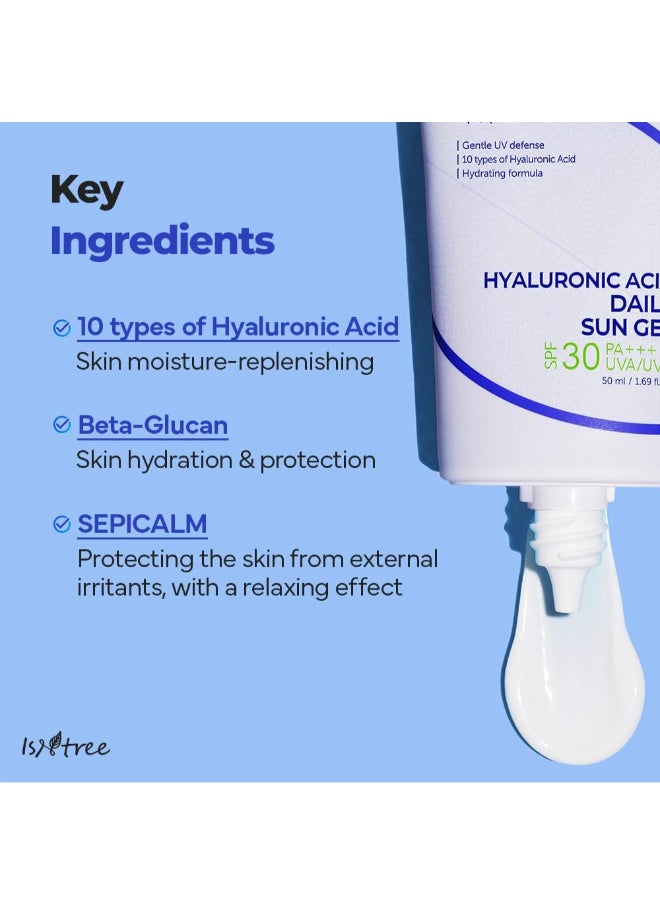 Hyaluronic Acid Daily Sun Gel 50Ml