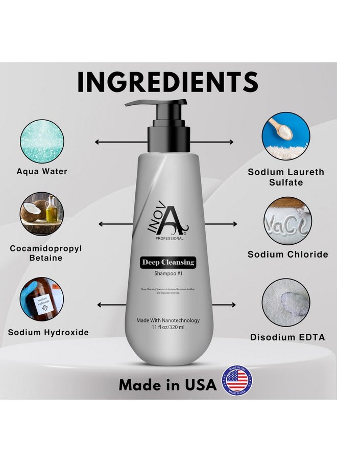 Deep Cleansing Clarifying Shampoo #1 11 Oz