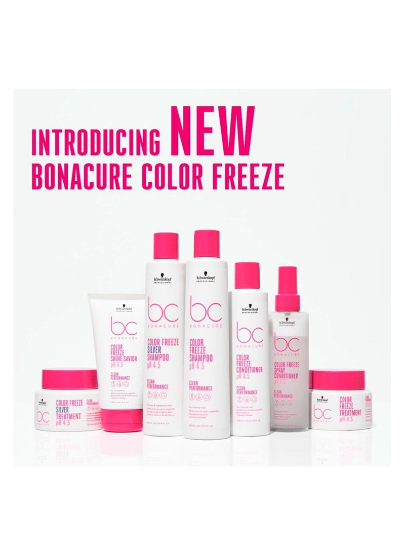 Schwarzkopf Professional Bonacure Color Freeze Shampoo Ph 4.5 250Ml