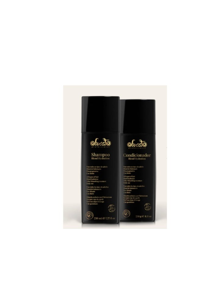 Sweet Professional Hair Shampoo Blend Hydration Mix after Hair Straightening 230g
