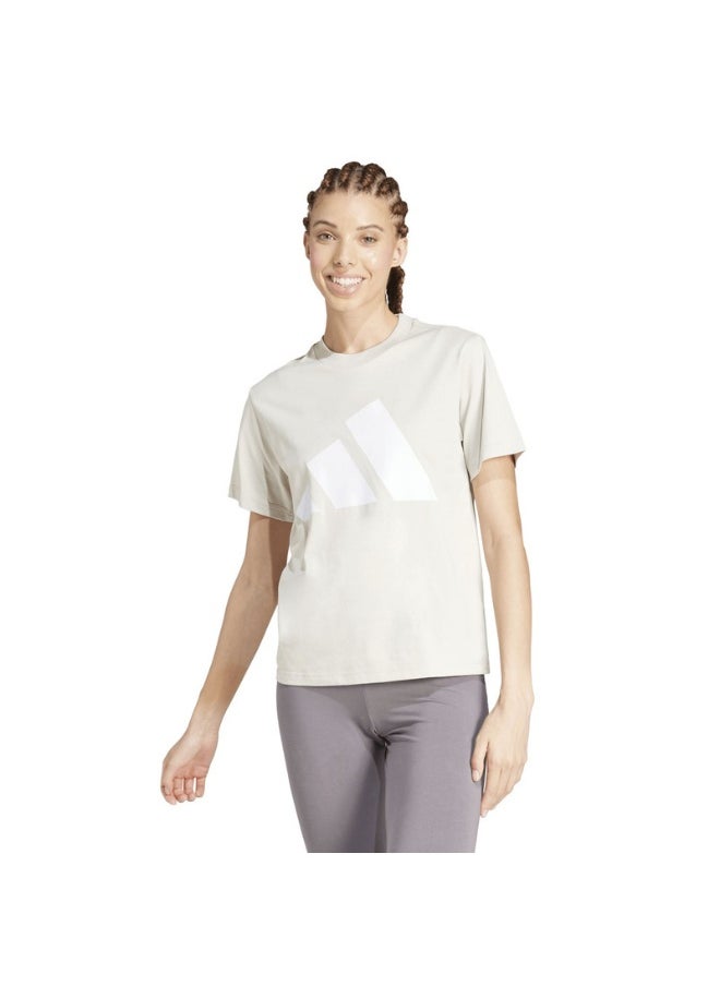 adidas W BL SJ T Grey Training T-SHIRTS for Women - 2XS