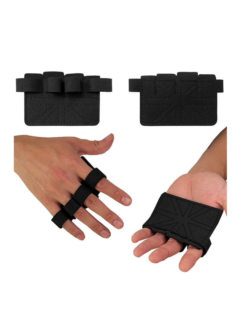 Palm Sports Weightlifting Gloves - XL Workout Gym Grip Pads for Men & Women, Protective Rowing Gloves for Powerlifting, Cross Training, and Cycling Fitness.