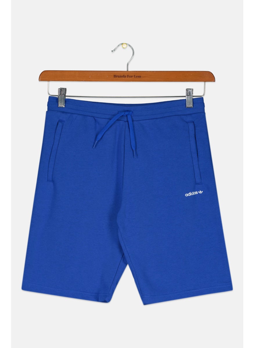 Kids Boy Sport Fit Brand Logo Outdoor Short, Blue