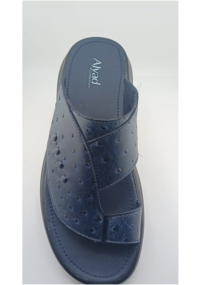 Men's Arabic Sandals – Handmade , Slippers for men, Ostrich-Textured, Comfortable & Stylish