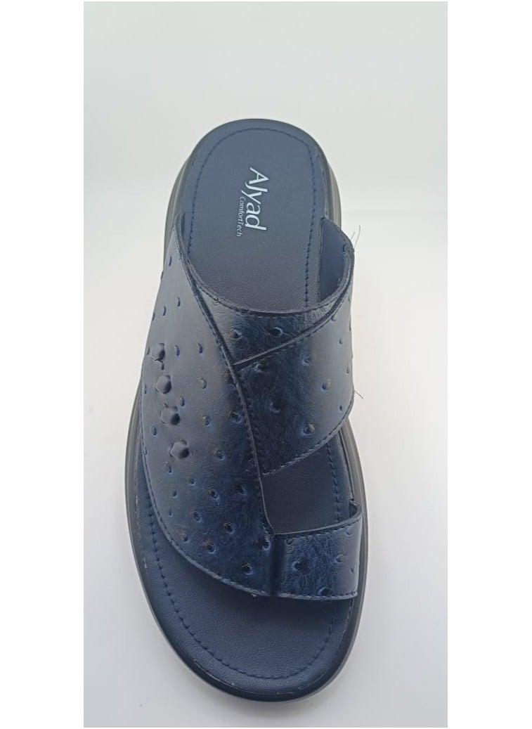 Men's Arabic Sandals – Handmade , Slippers for men, Ostrich-Textured, Comfortable & Stylish