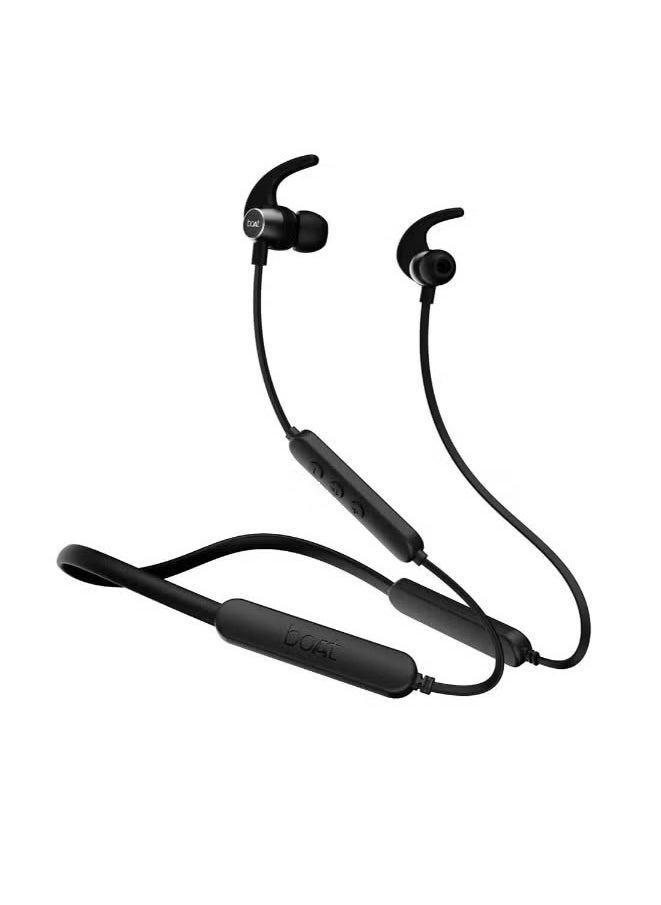 255 Pro+ Bluetooth In-Ear Neckband – Up to 60 Hours Playback, ASAP Charge, IPX7 Waterproof, Dual Pairing, Bluetooth v5.2 – Active Black, Perfect for Sports & Daily Use