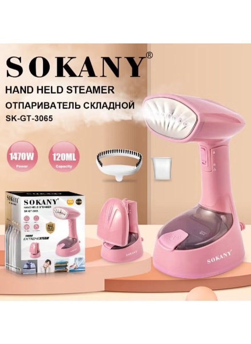 Multifunction Handheld Clothes Garment Steamer Portable and Lightweight Steamer for Clothes, Quick Wrinkle Removal, Ideal for Home & Travel, Easy to Use.