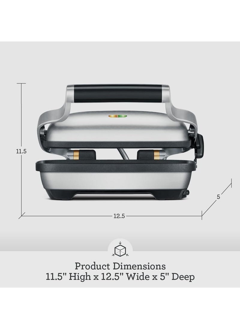 Perfect Press Sandwich Toaster, Brushed Stainless Steel - UAE Version, 2 Year Warranty