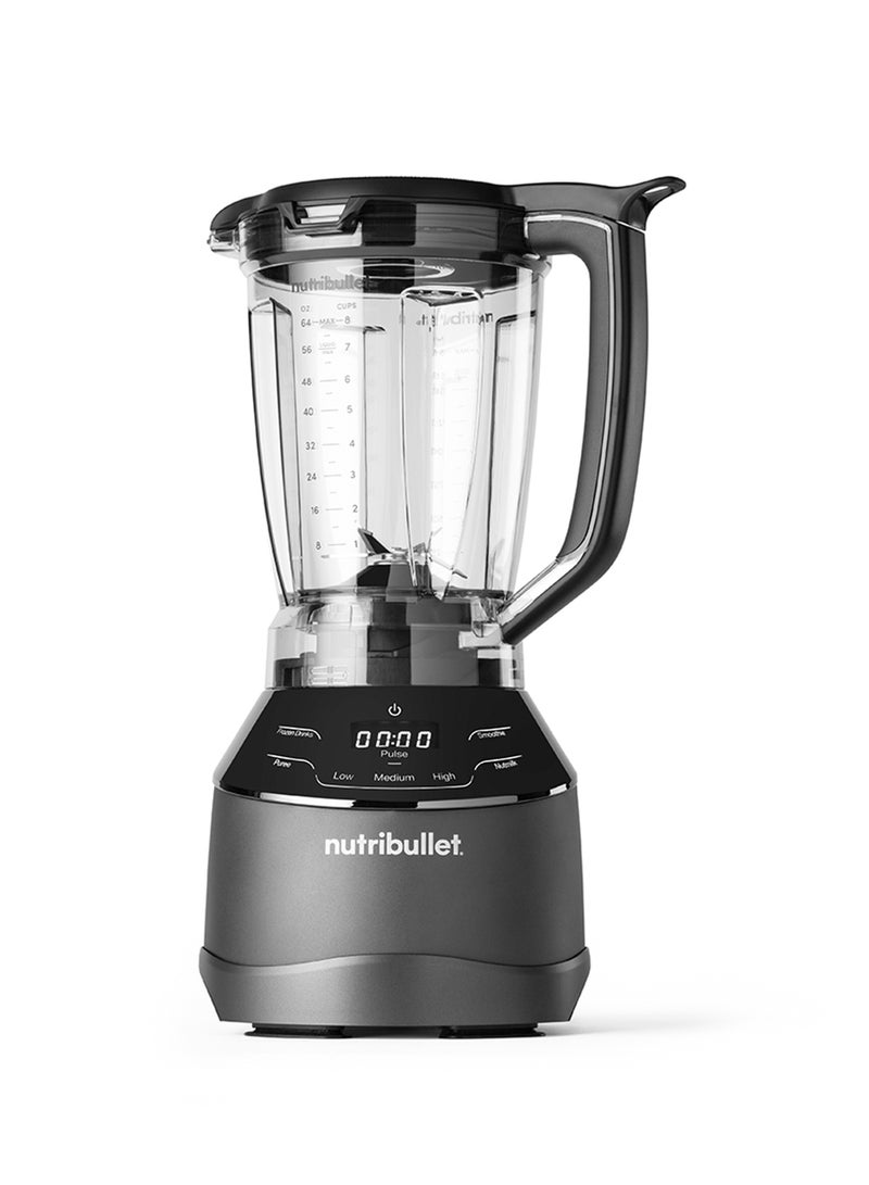 Triple System 1500W 3-in-1 High-Speed Blender, Multi-Functional, Personal Blender & Food Processor, 7-Cup Capacity, Intelligent Programs, BPA-Free, Dishwasher-Safe, NTS-1500, 1-Year Warranty 1.8 L 1500 W NBP-200 Black