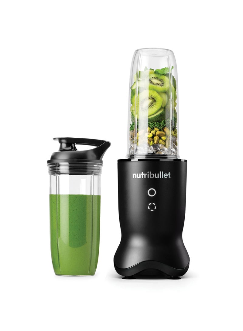 Ultra 1000W High-Speed Blender, Multi-Functional, Quiet Motor, Tritan™ Renew Cups, Rapid Extractor Blades, BPA-Free, Shatter-Resistant, Glow Interface, NBU-500AK, 1-Year Warranty 900 ml 1000 W NB-500 Black