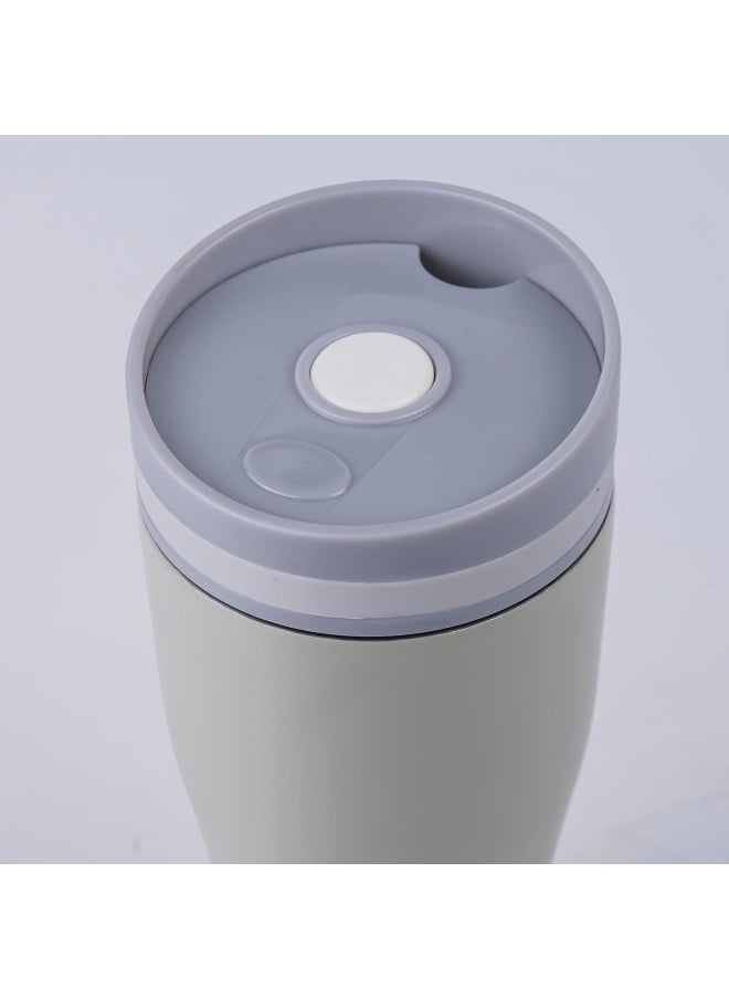 Insulated Stainless Steel Vacuum Mug, 360ml - Beige