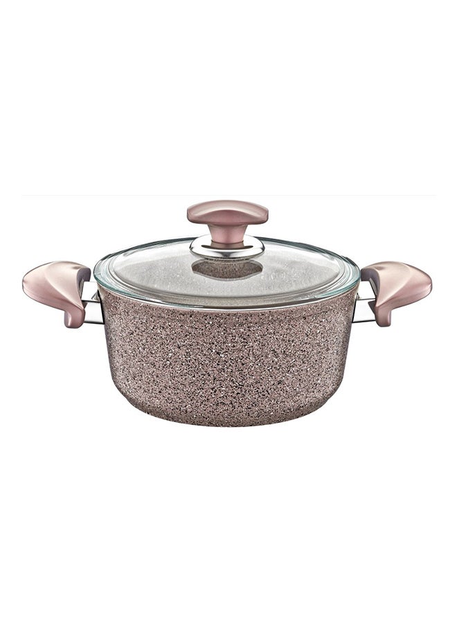 Non Stick Granitec Casserole Brown 30cm