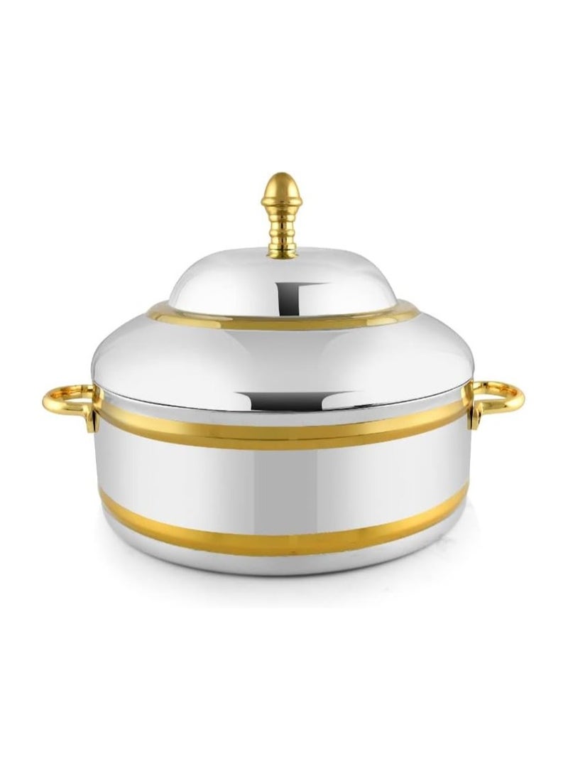 California Steel Casserole Hotpot with Handle & Stylish Knob 4000ML