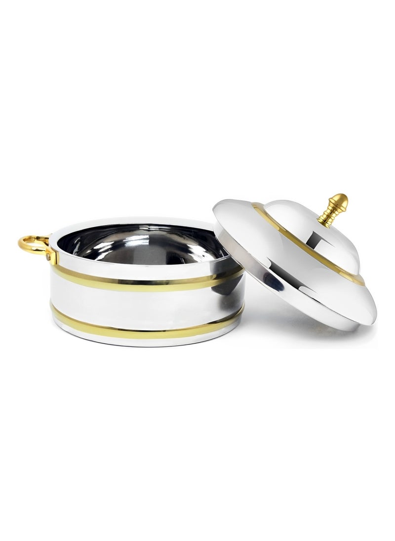 California Steel Casserole Hotpot with Handle & Stylish Knob 3000ML