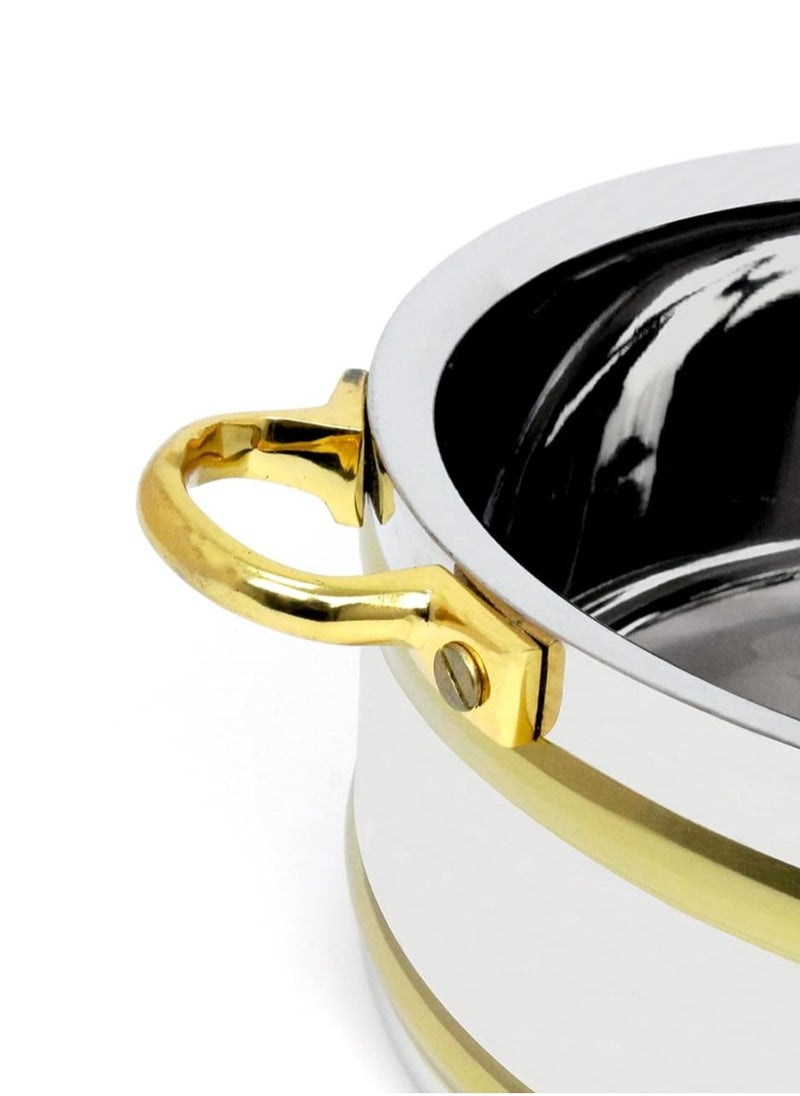 California Steel Casserole Hotpot with Handle & Stylish Knob 3000ML