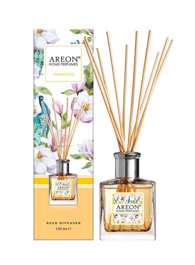 Reed Diffuser With Incense Sticks Osmanthus Yellow 150ml