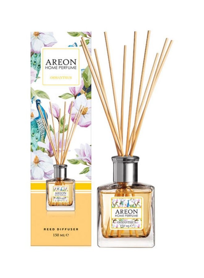 Reed Diffuser With Incense Sticks Osmanthus Yellow 150ml