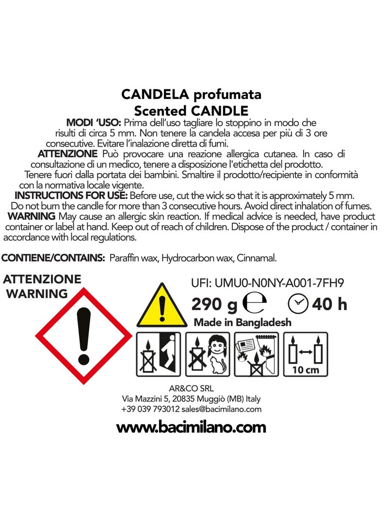 SCENTED CANDLE LA STILOSA - DIAM. 9 cm, H 12 cm